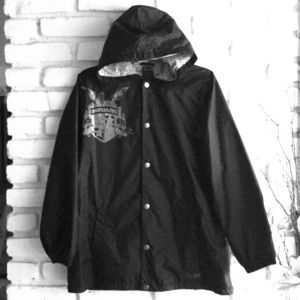 TONY HAWK windbreaker, Black, EUC